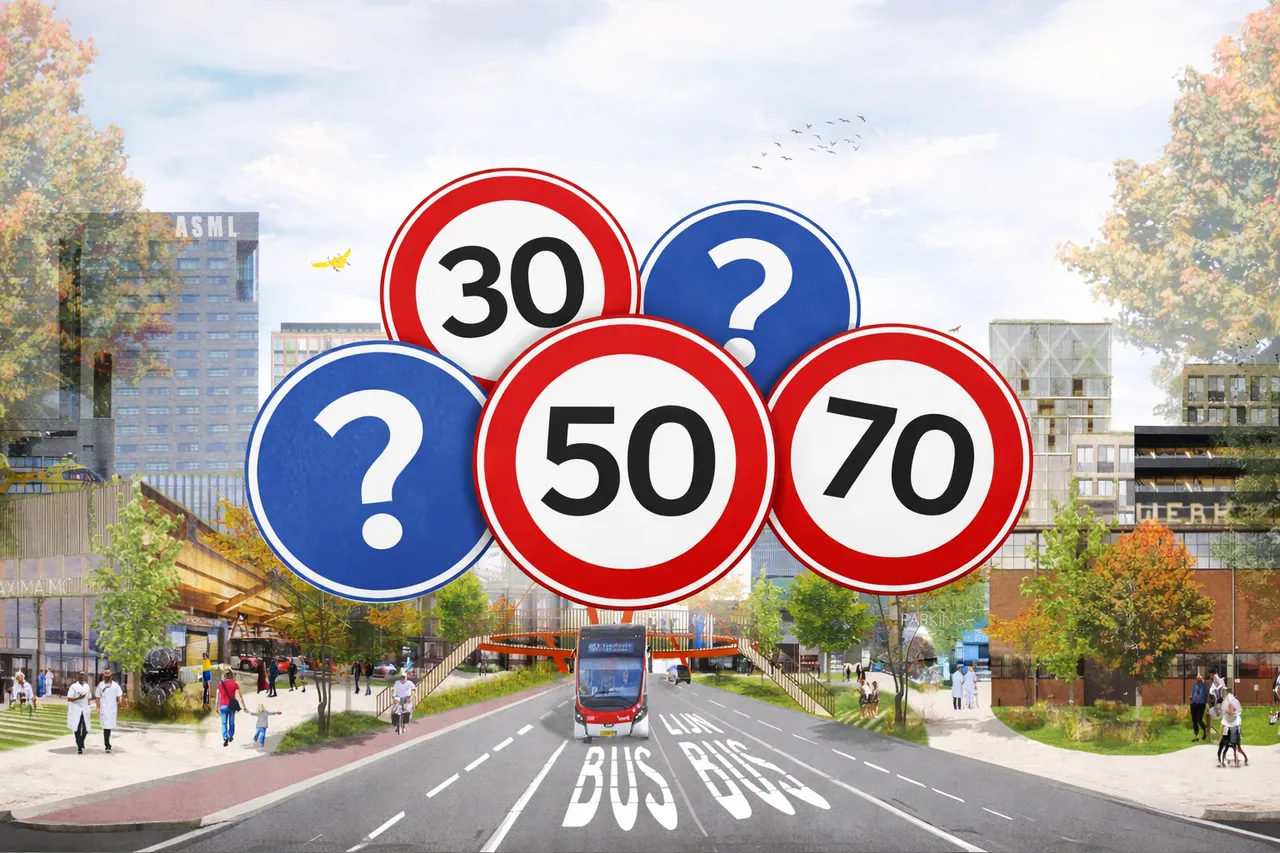 Veilig en Bereikbaar Veldhoven: Hoe wij kijken naar 30, 50 en 70 km/u
